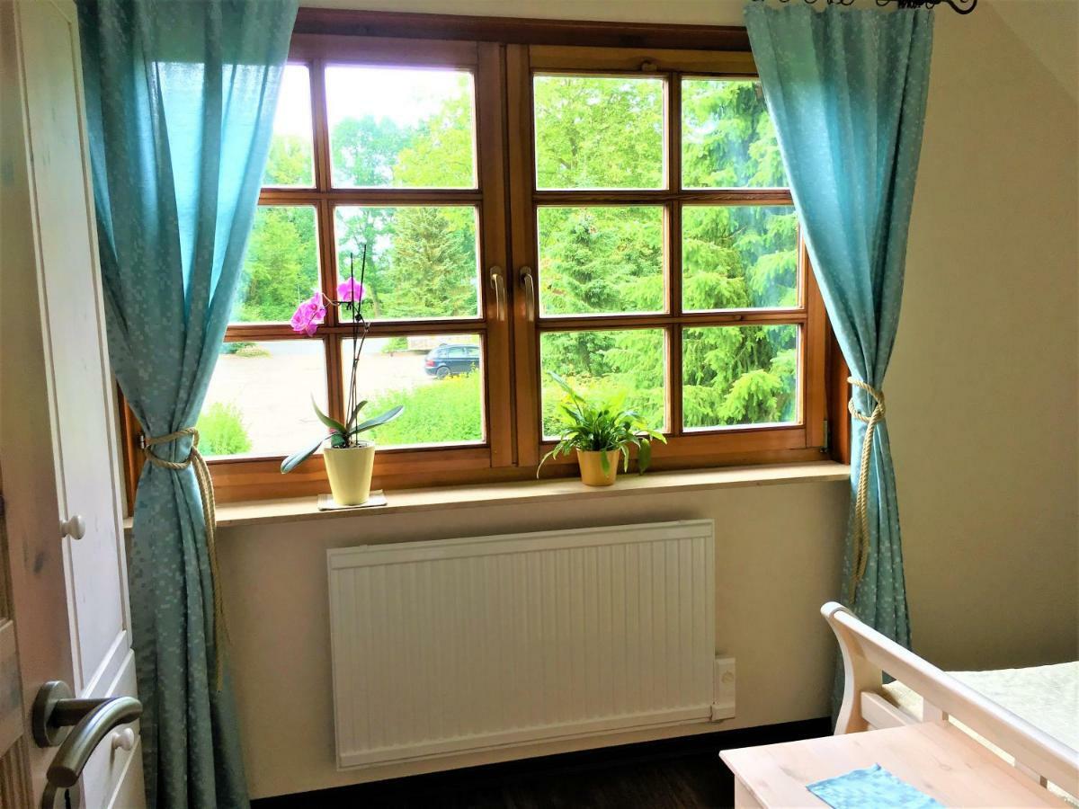 Apartamento Haus Am Wald Klingberg Exterior foto